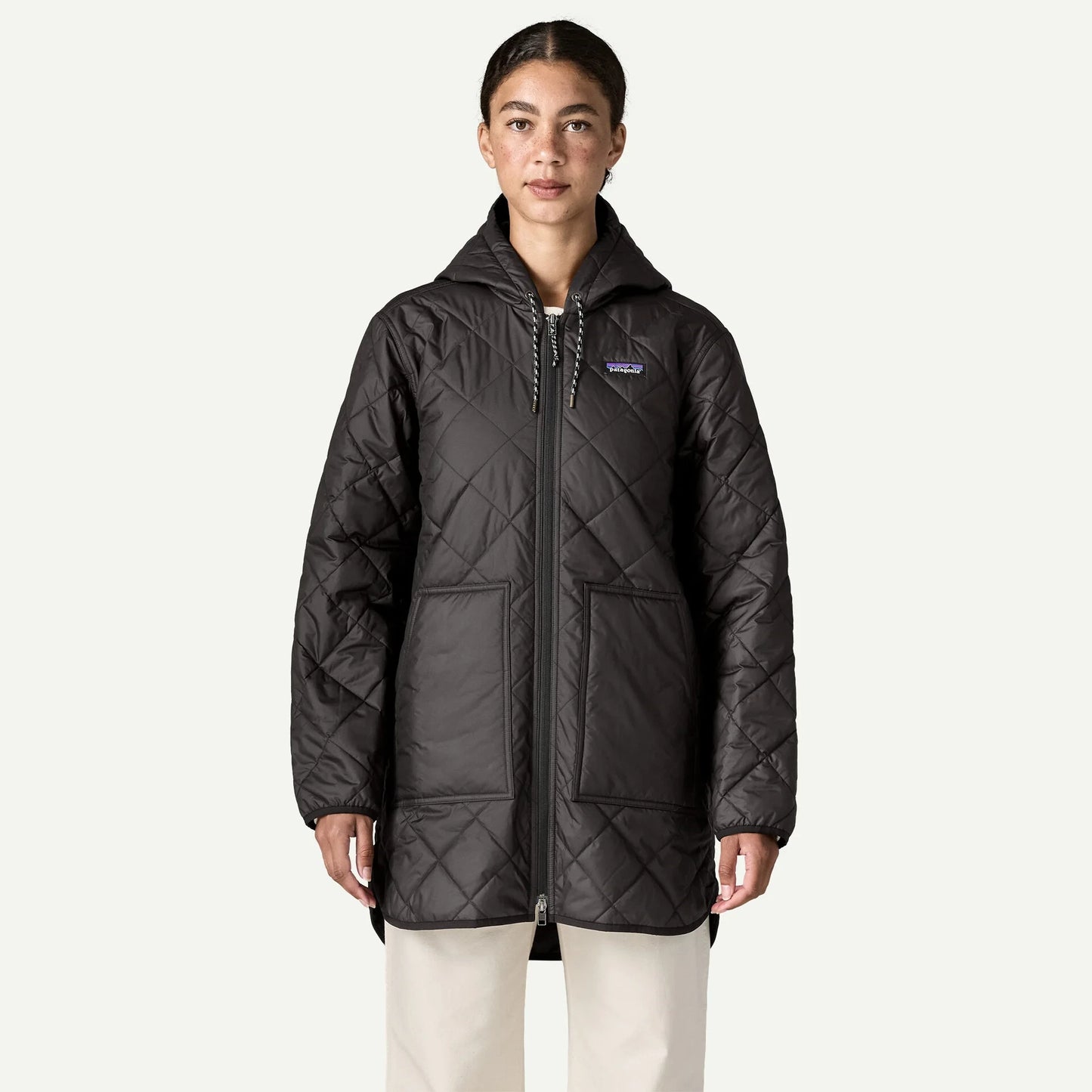 Women's Diamond Quilted Parka - US 8497