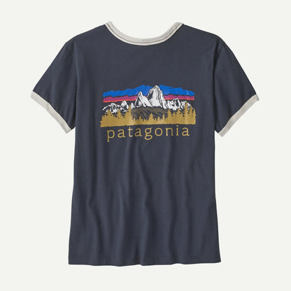 Women's Fitz Roy Foothills Ringer Tee - US 4455