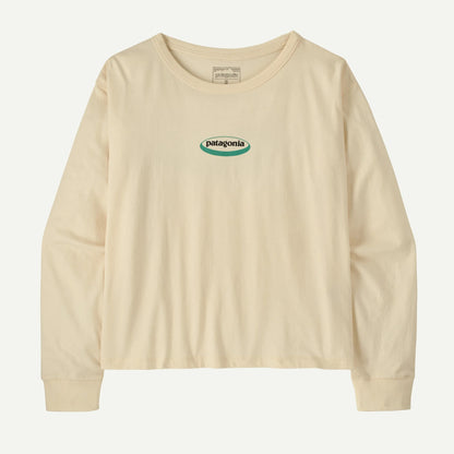 Women's Long-Sleeved '95 Oval Logo Easy-Cut T-Shirt - US 6245