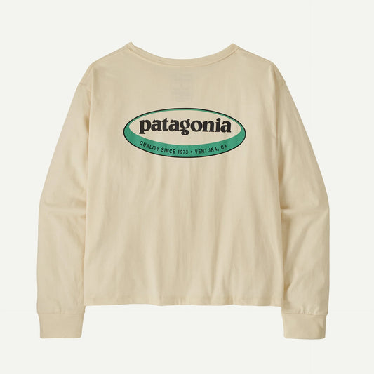 Women's Long-Sleeved '95 Oval Logo Easy-Cut T-Shirt - US 6245