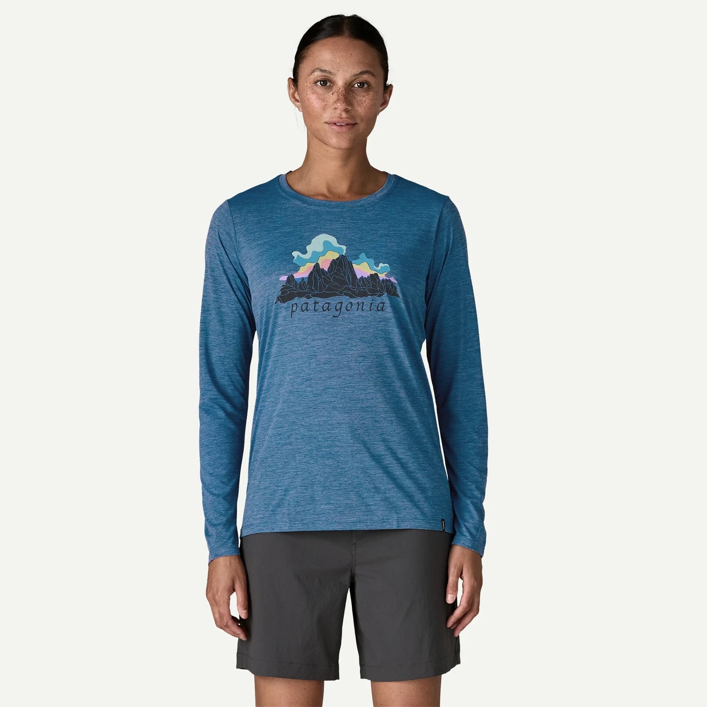Women's Long-Sleeved Capilene® Cool Daily Shirt - Fitz Roy Nimbus - US 2775