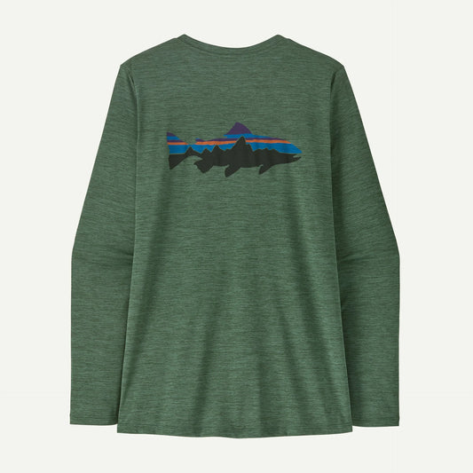 Women's Long-Sleeved Capilene® Cool Daily Shirt - Fitz Roy Trout - US 9330