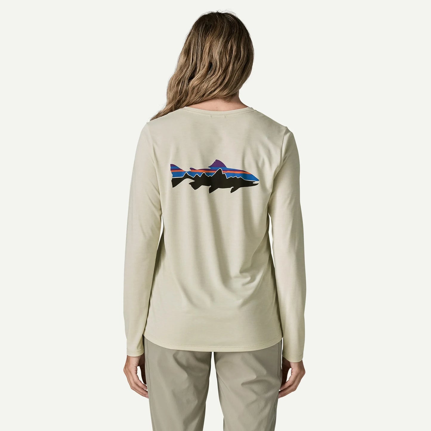 Women's Long-Sleeved Capilene® Cool Daily Shirt - Fitz Roy Trout - US 7019