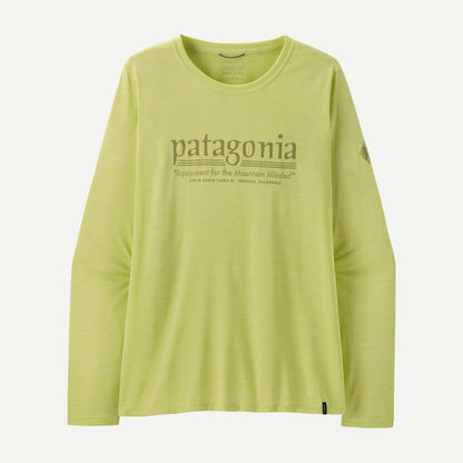 Women's Long-Sleeved Capilene® Cool Daily Shirt - Hut Tripper - US 5763