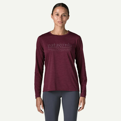 Women's Long-Sleeved Capilene® Cool Daily Shirt - Hut Tripper - US 5763