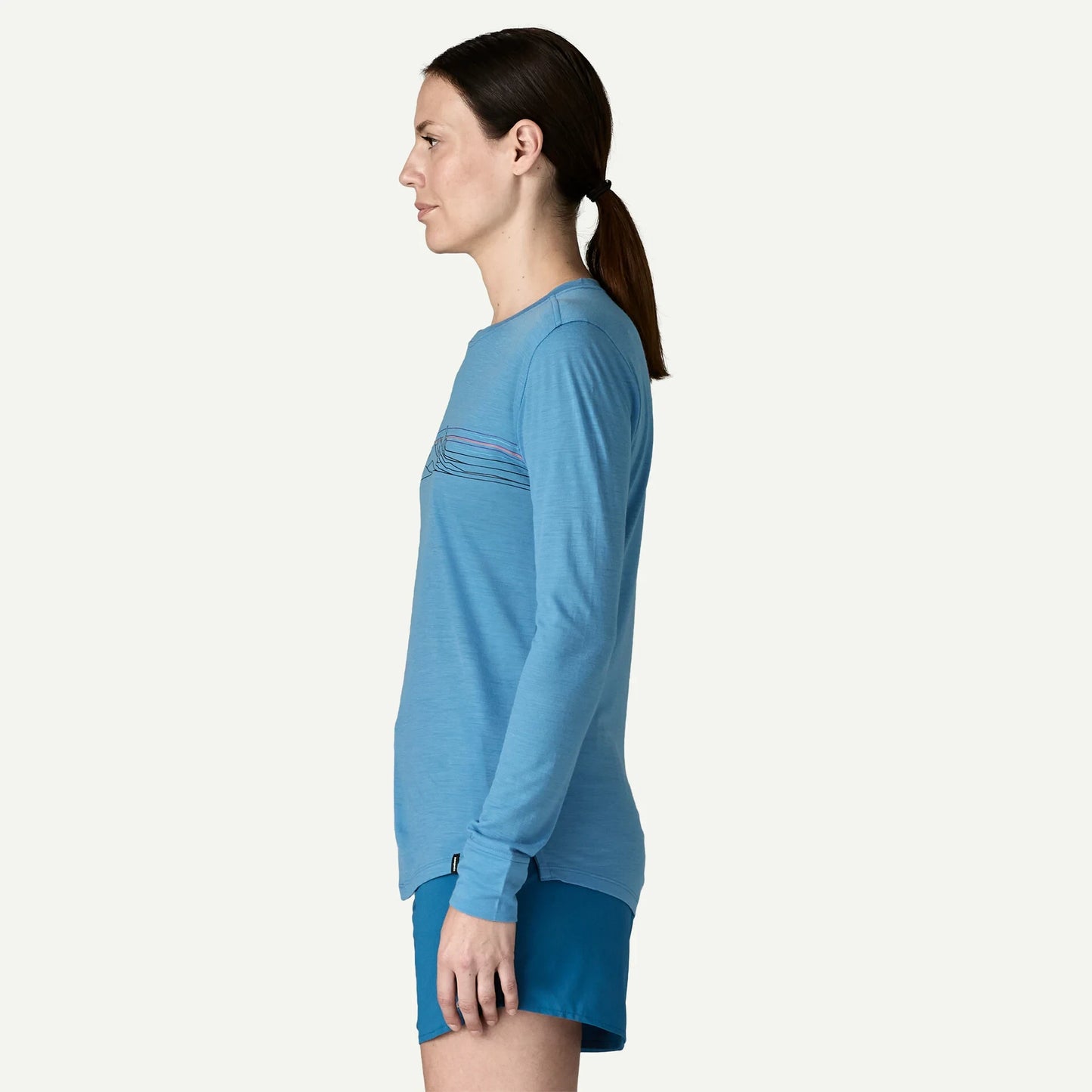Women's Long-Sleeved Capilene® Cool Merino Blend Graphic Shirt - US 0732