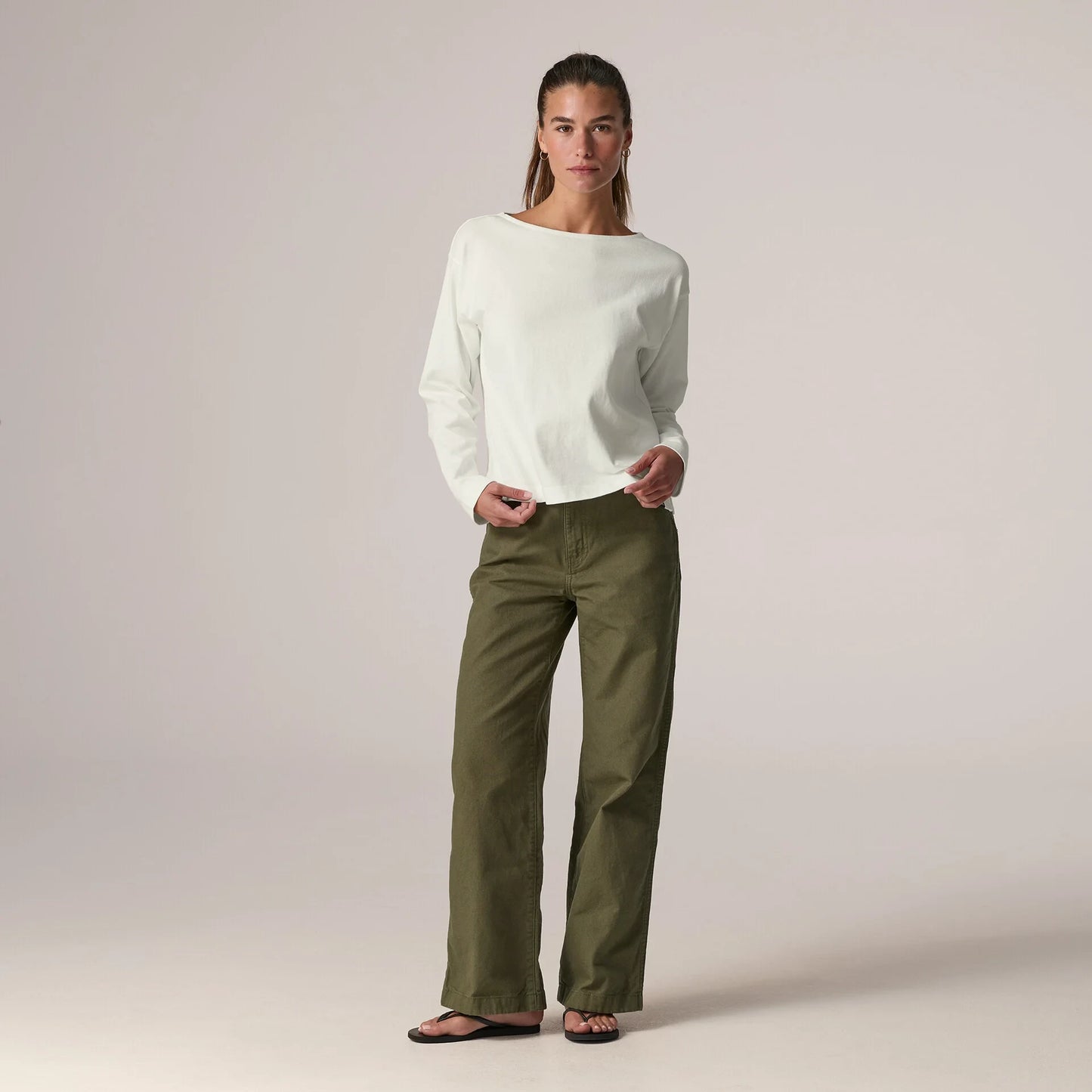 Women's Long-Sleeved Mariner Top - US 8580