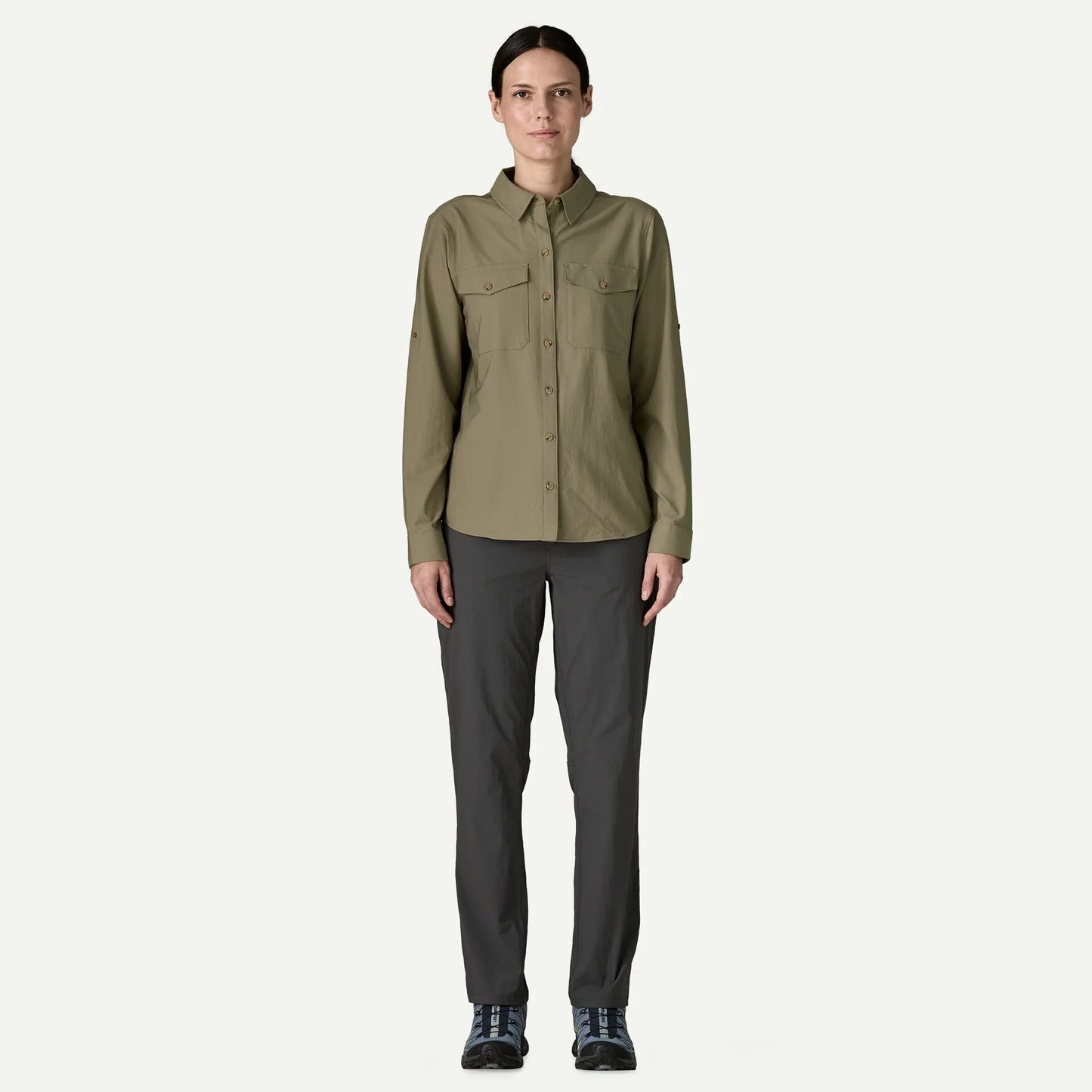 Women's Long-Sleeved Self-Guided Sun Shirt - US 4280