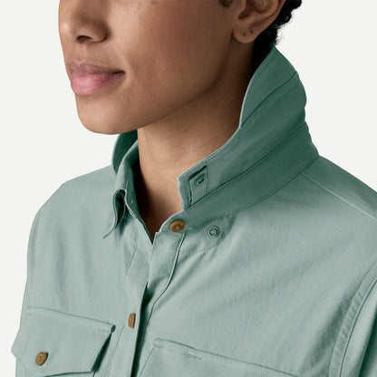 Women's Long-Sleeved Self-Guided Sun Shirt - US 0653