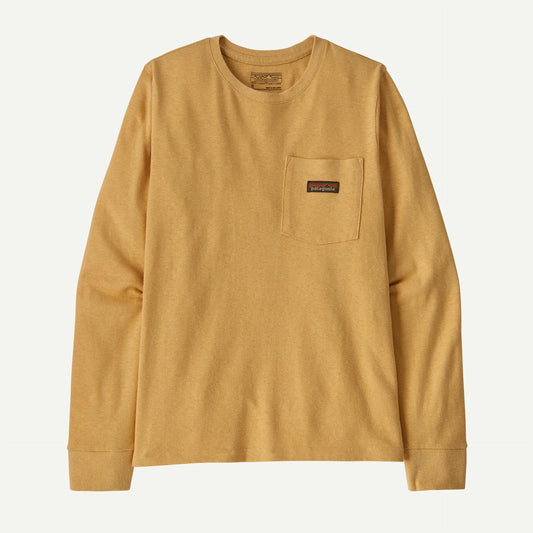 Women's Long-Sleeved Work Pocket T-Shirt - US 7573