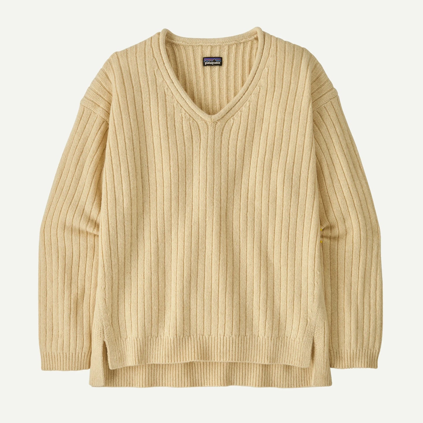 Women's Recycled Wool-Blend V-Neck Sweater - US 7432