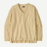 Women's Recycled Wool-Blend V-Neck Sweater - US 7432