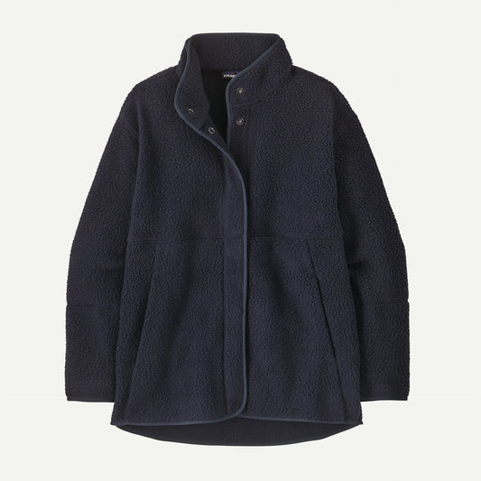 Women's Retro Pile Fleece Coat - US 2972