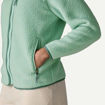 Women's Retro Pile Fleece Jacket - US 3698