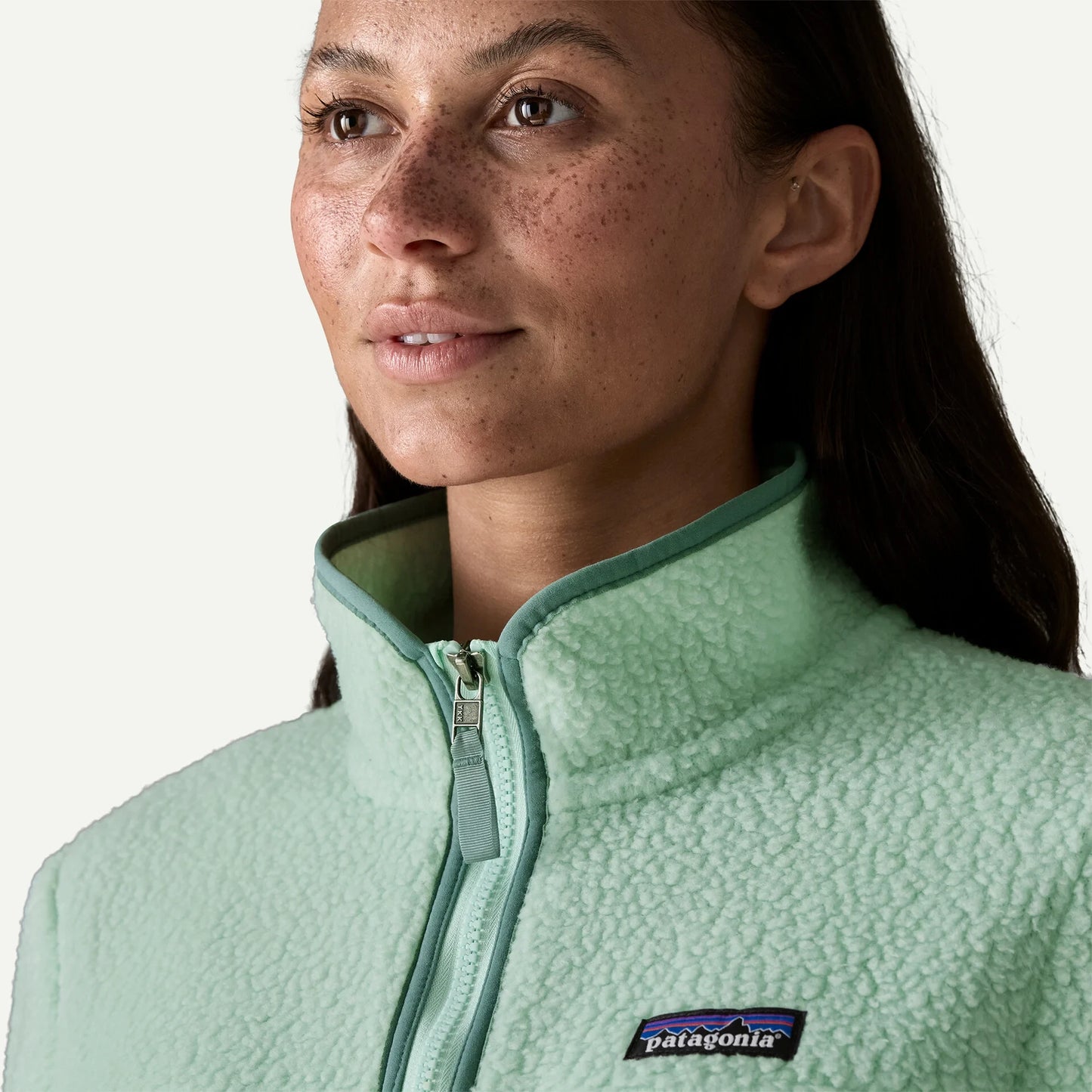 Women's Retro Pile Fleece Jacket - US 3698