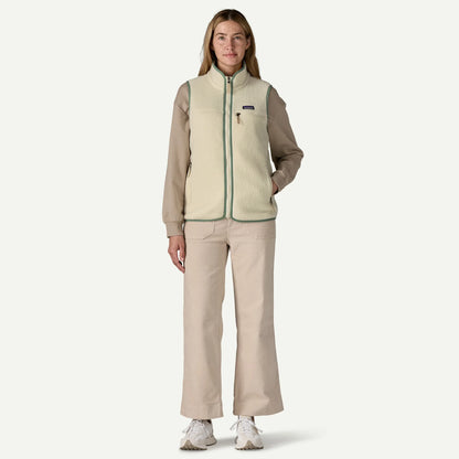Women's Retro Pile Fleece Vest - US 1950