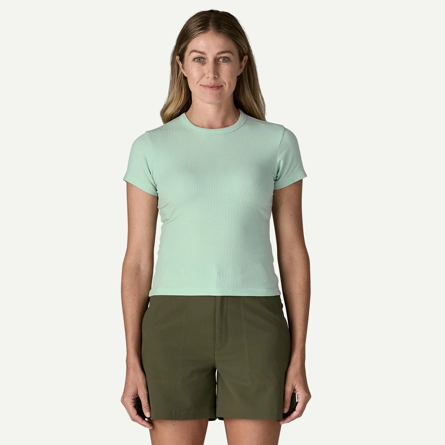 Women's Rib-Knit Top - US 8011