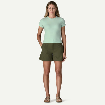 Women's Rib-Knit Top - US 8011