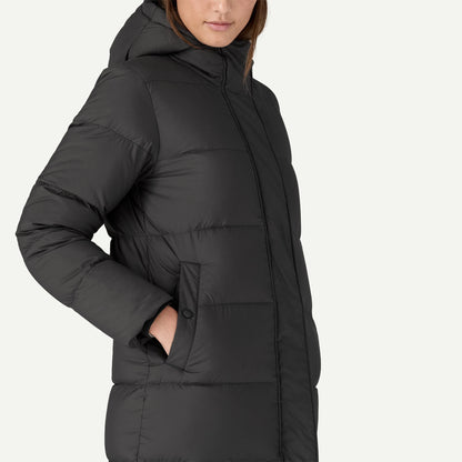 Women's Silent Down Long Parka - US 3819
