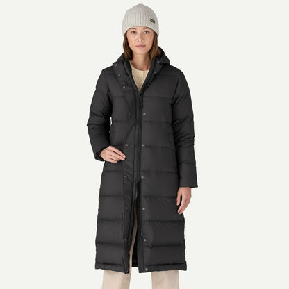 Women's Silent Down Long Parka - US 2781