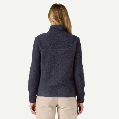 Women's Retro Pile Fleece Jacket - US 8075