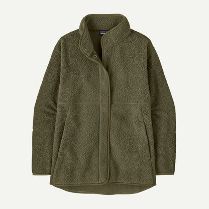 Women's Retro Pile Fleece Coat - US 2126