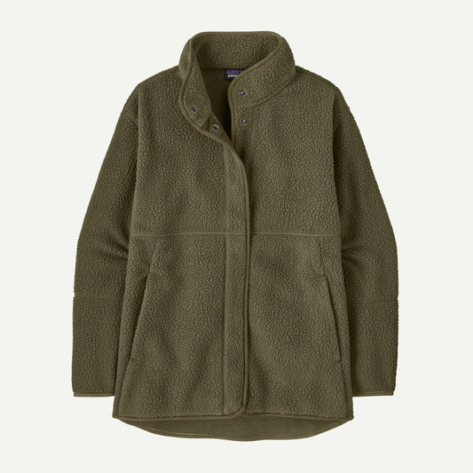 Women's Retro Pile Fleece Coat - US 2126