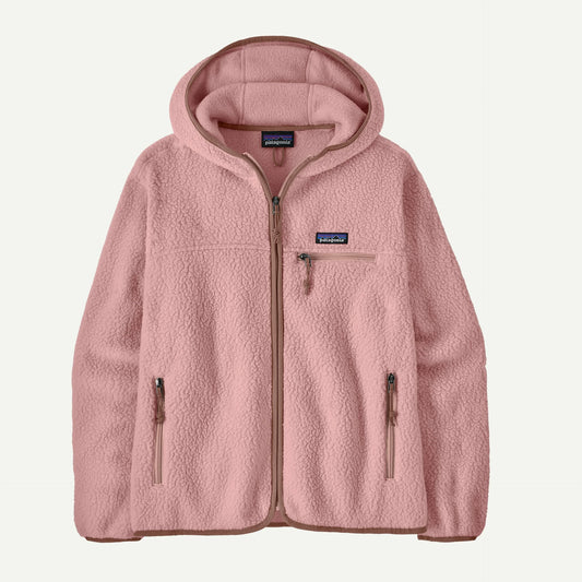 Women's Retro Pile Fleece Hoody - US 8564