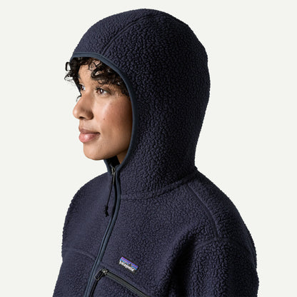 Women's Retro Pile Fleece Hoody - US 7395