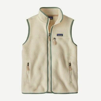 Women's Retro Pile Fleece Vest - US 5810