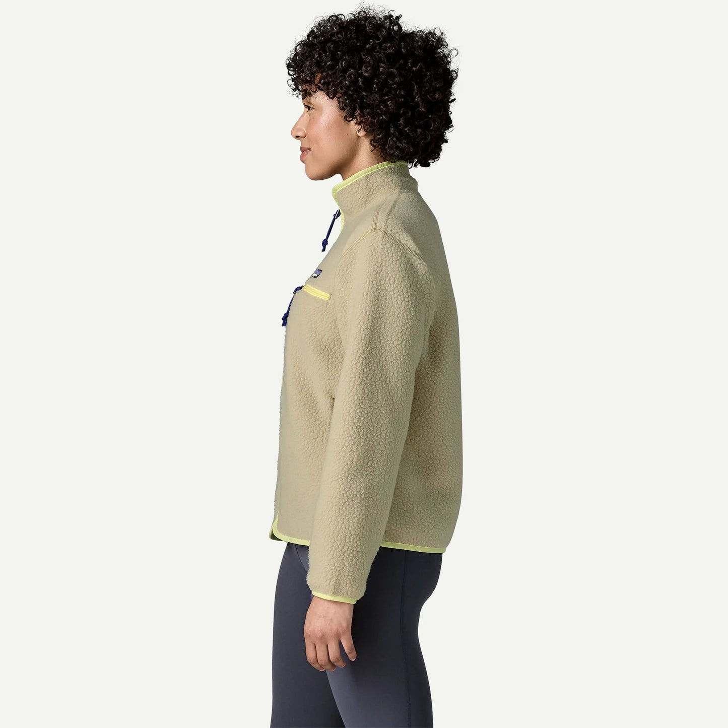 Women's Retro Pile Fleece Jacket - US 3171