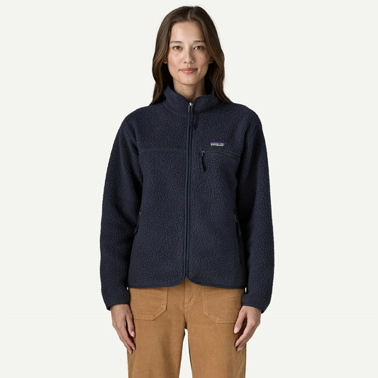 Women's Retro Pile Fleece Jacket - US 4238