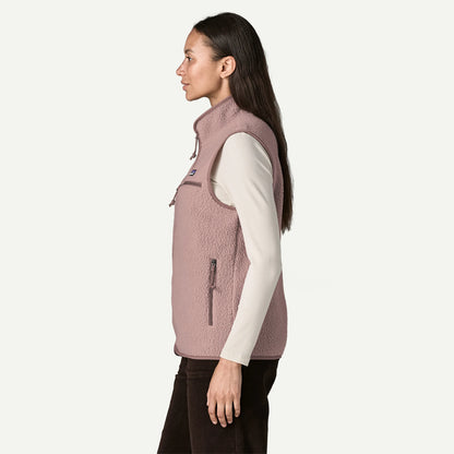 Women's Retro Pile Fleece Vest - US 2464