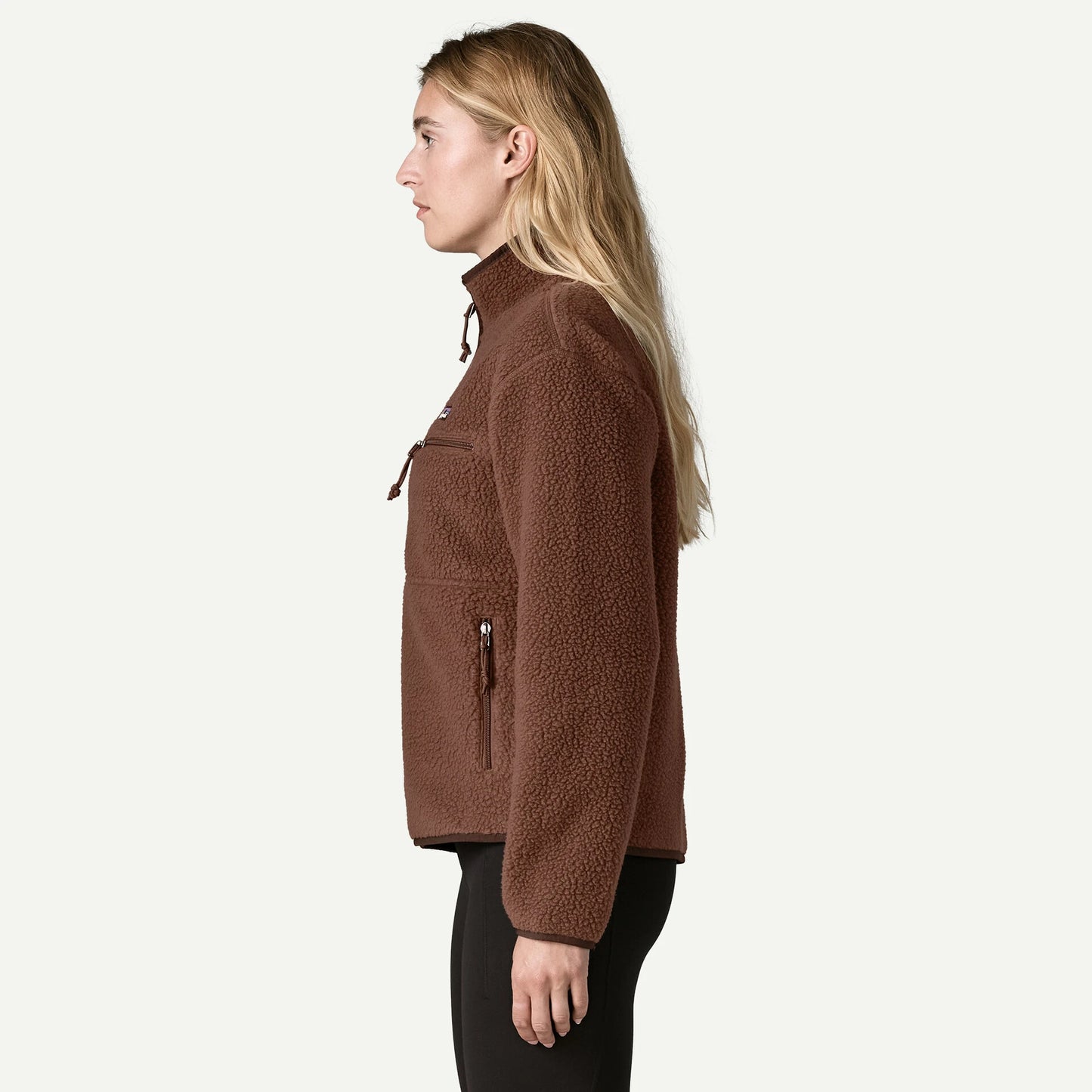 Women's Retro Pile Marsupial Fleece Pullover - US 7741