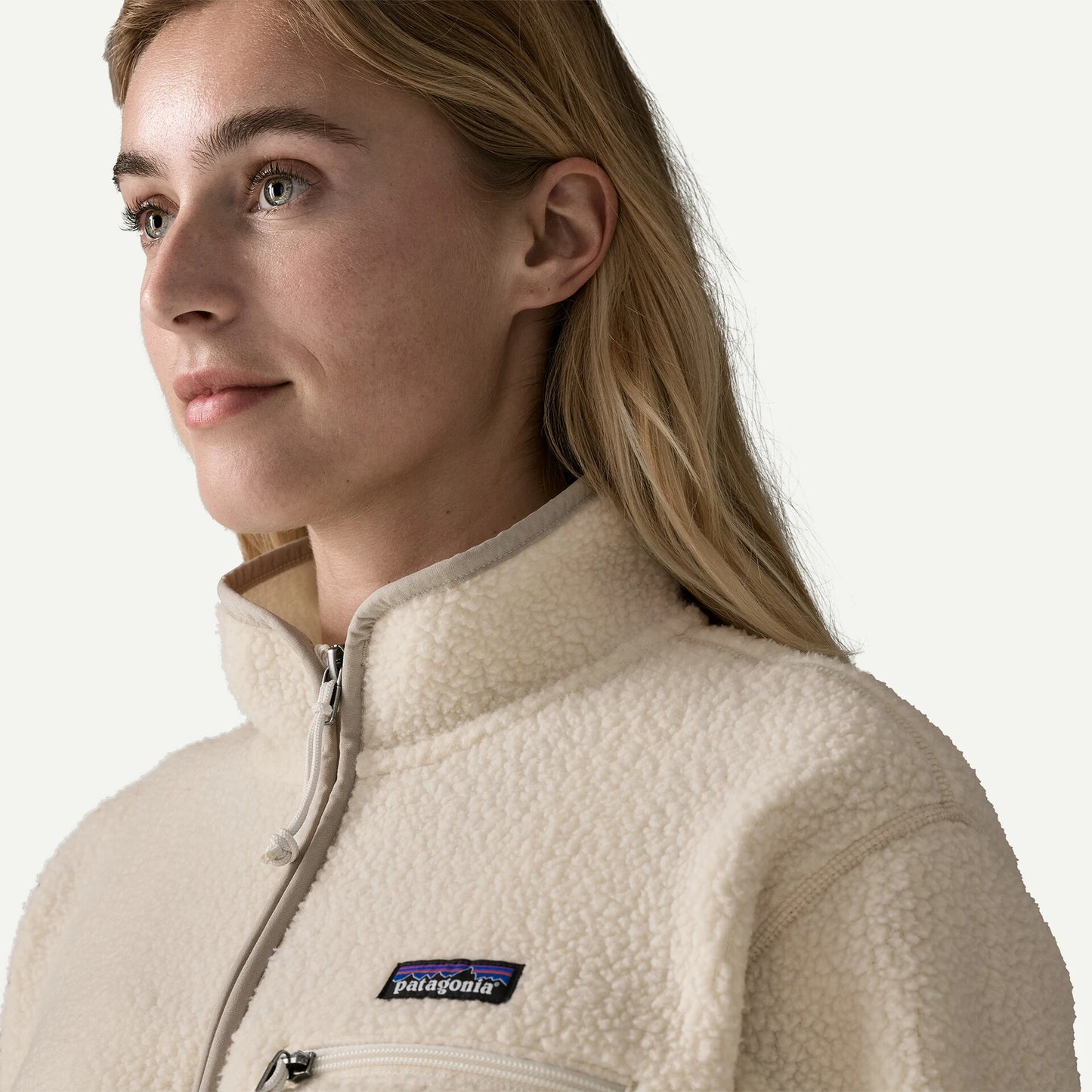 Women's Retro Pile Marsupial Fleece Pullover - US 6887