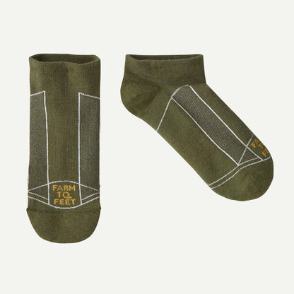 Farm to Feet® Greensboro Light Cushion Low Socks - US 1463