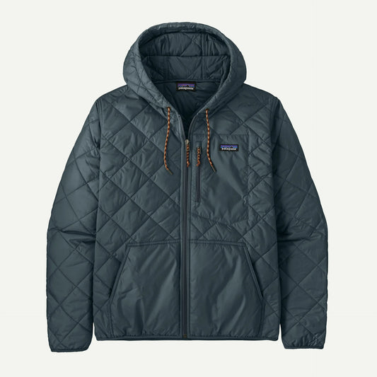 Men's Diamond Quilted Bomber Hoody - US 8691