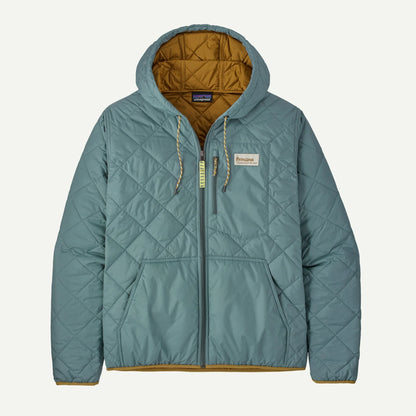 Men's Diamond Quilted Bomber Hoody - US 3305