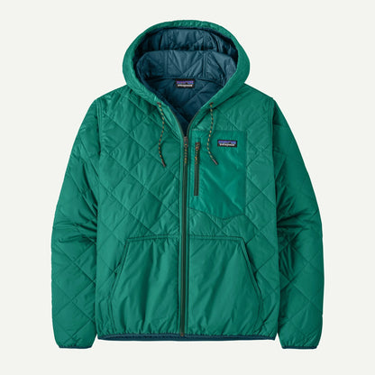 Men's Diamond Quilted Bomber Hoody - US 7084