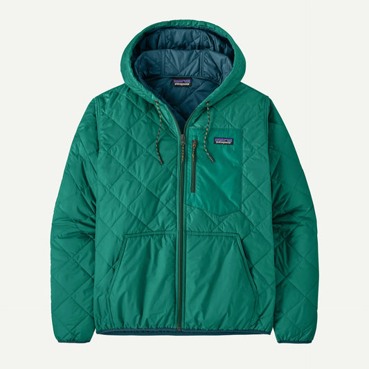 Men's Diamond Quilted Bomber Hoody - US 7084