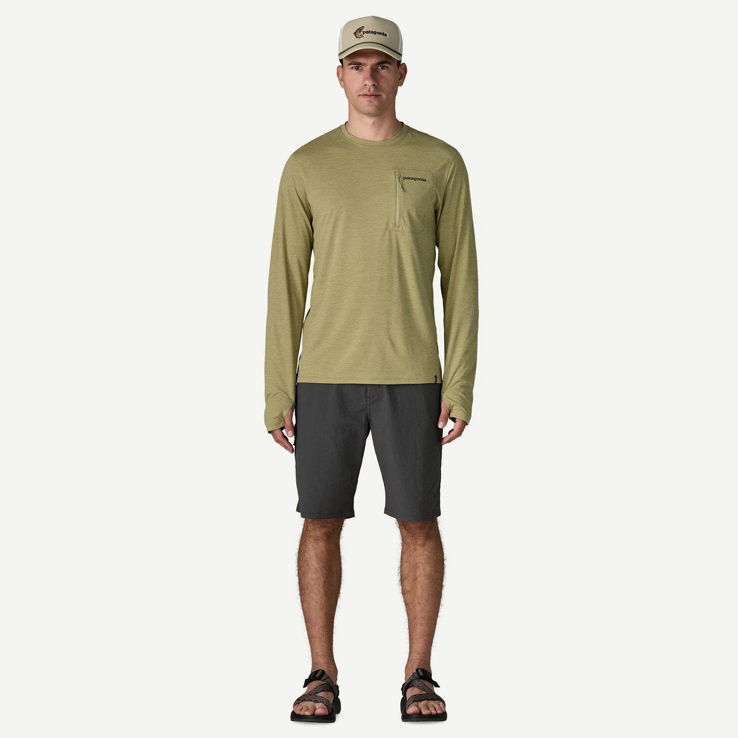 Men's Long-Sleeved Capilene® Cool Sun Shirt - Fitz Roy Trout - US 9028