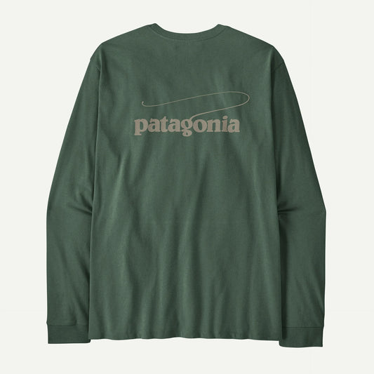 Men's Long-Sleeved Casting Logo Responsibili-Tee® - US 4023