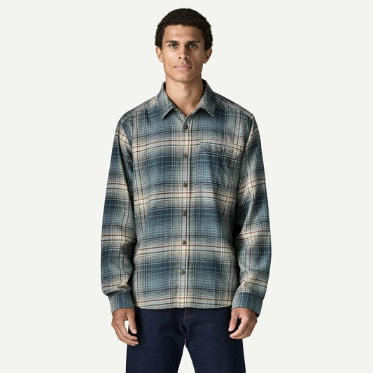 Men's Long-Sleeved Lightweight Fjord Flannel Shirt - US 3563