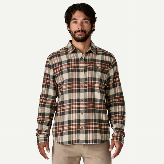Men's Long-Sleeved Lightweight Fjord Flannel Shirt - US 2616