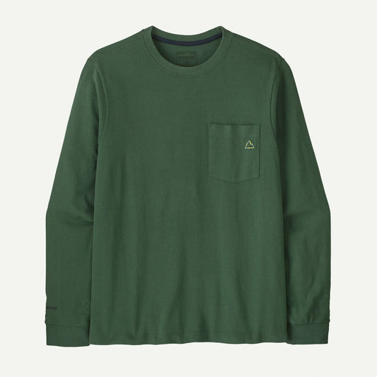 Men's Long-Sleeved Midweight Fitz Roy Massif Pocket Tee - US 4800