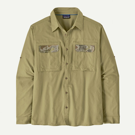Men's Long-Sleeved Self-Guided Sun Shirt - US 8364