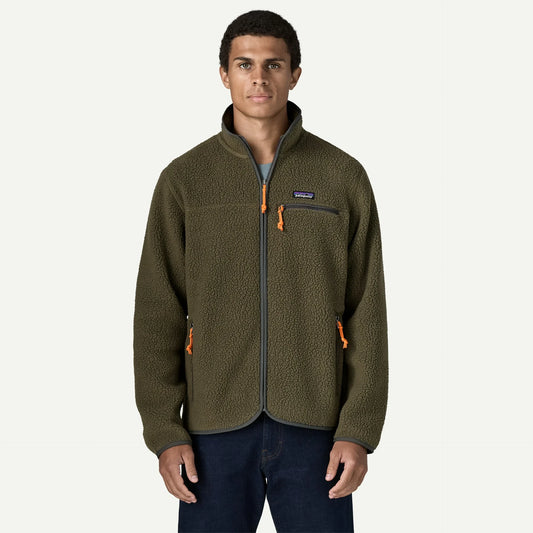 Men's Retro Pile Fleece Jacket - US 8195