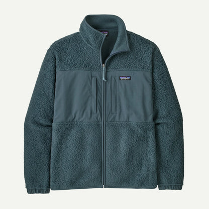 Men's Retro Pile Fleece Patch Jacket - US 4471