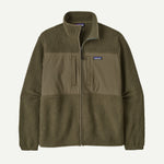 Men's Retro Pile Fleece Patch Jacket - US 0429