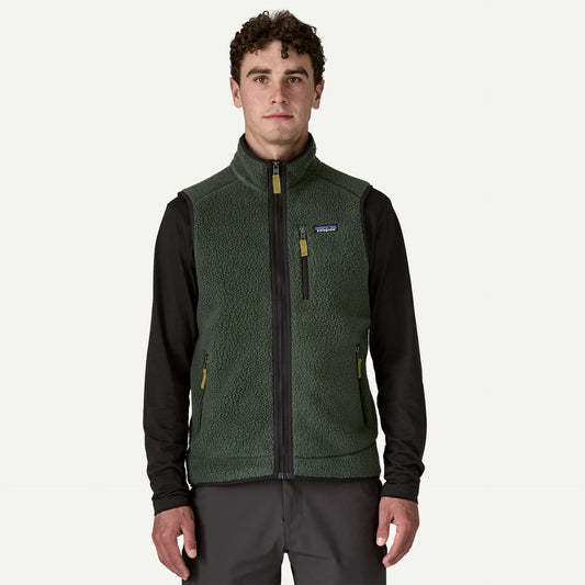 Men's Retro Pile Fleece Vest - US 7216
